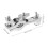 Adjustable Cowbell Mount Clamp with Secure Locking and Stable Noise Support for Drums 2