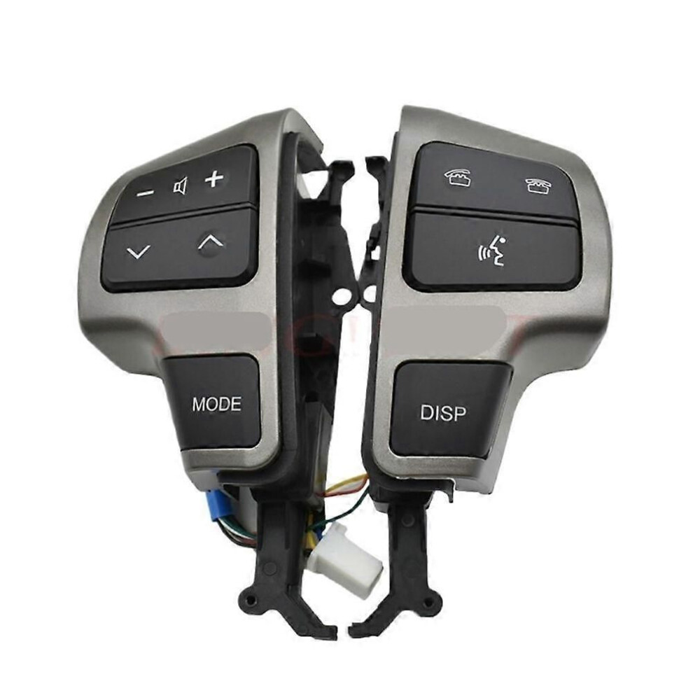 Steering Wheel Cruise Control Switch Audio Control Button For Toyota Land Cruiser 200 2008-2011 84250-60050 Gray/Black 9152359603768