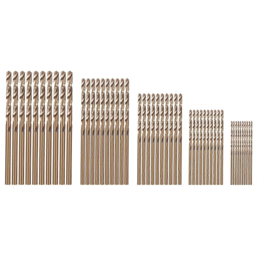 Σετ τρυπανιών κοβαλτίου Drillforce Tools M35 50 τεμαχίων, σετ τρυπαν