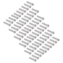 Śruby do blachy ze stali nierdzewnej 304 M2 x 8 mm, 60 szt.