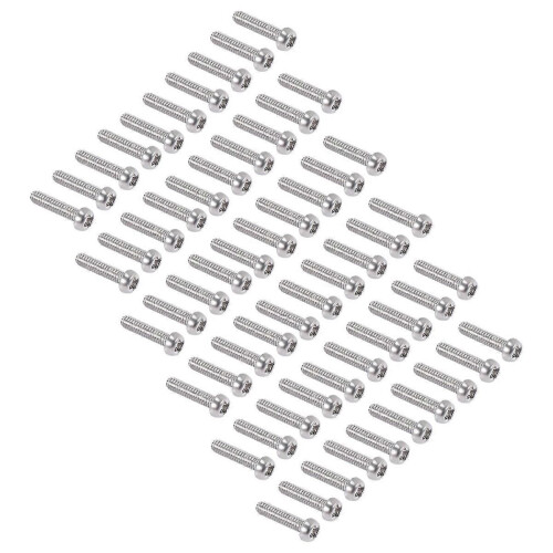 Βίδες από ανοξείδωτο ατσάλι M2 x 8mm 304, μπουλόνι 60 τεμάχια
