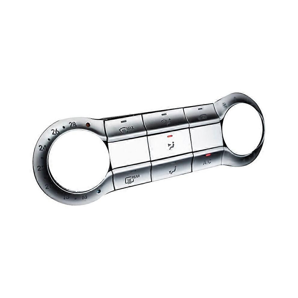 Car Center Console Air Conditioning Button Sticker Trim For Mercedes Benz Cla C117 Gla X156 A B Clas Silver 9152359604482