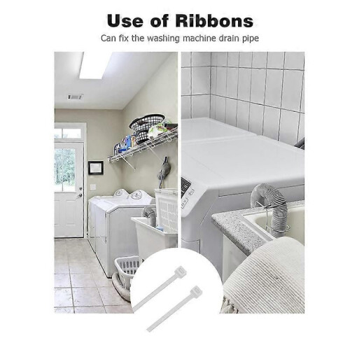 Washing Machine Drain Hose Holder, Adjustable Fits All Drain Hose 2