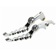 Rem- en koppelingshendels met doodskopmotief voor motorfietsen, compatibel met Honda VT600 VT VF CB750SC