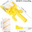 Painting Trimmer Edger Tools for Wall with Edger Paint Brush, Style 2 4