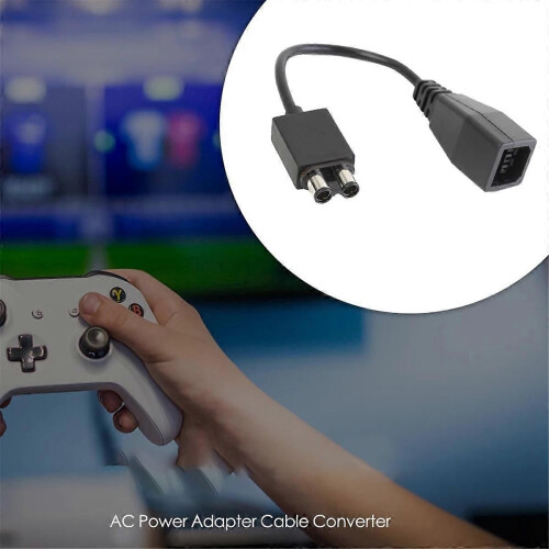 Black Adapter Cable Converter AC Power Supply Transfer High-Quality Games Accessories 1