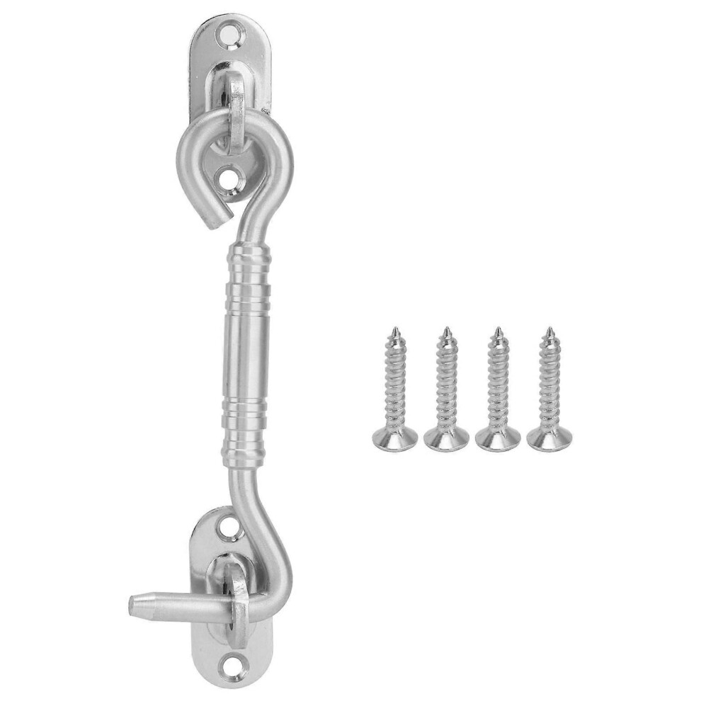 Door Eye Latch Set 201 Stainless Steel Latch Lock Hardwares For Gate Sliding Barn Doors 9152359627528