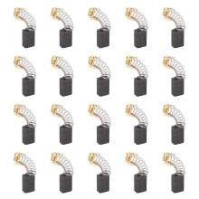 20Pcs Motor Carbon Brushes Power Tool Replacement Parts for Angle Grinder Electric Drill Hammer