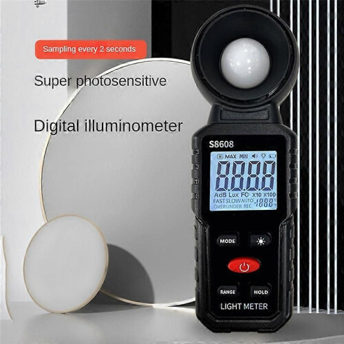 Digital Illuminance Light Meter Tester 200,000Lux Meter Luxmeter Tool 1