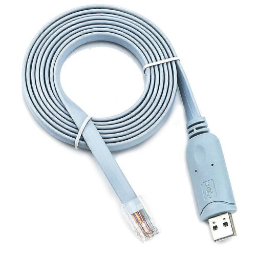 USB RJ45 Console Cable 6ft 8, 7, Vista, , Linux RS232 2