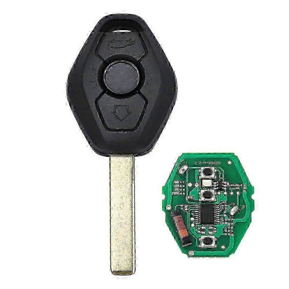 315Mhz 433Mhz 868Mhz 3-Button Remote Key With Pcf7953 Id46 Chip For Cas2 5 Series E46 E60 E83 E53 E36 E38 E39 Hu92 9152359593885