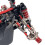 RC Car Upgrade Adjust the Pull Rod Kit Red 4