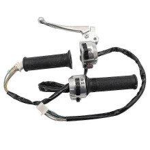 Kit universal de control de acelerador y embrague para manillar de motocicleta, compatible con minimotos