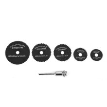High Speed Steel Cutting Blade for Woodworking Electric Drill Saw Acrylic PVC Black