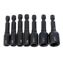 Tap Socket Adapter Professional Square Screwdriver 1/4 Inch Hex Shank - M14 Tapping Chuck Electric D