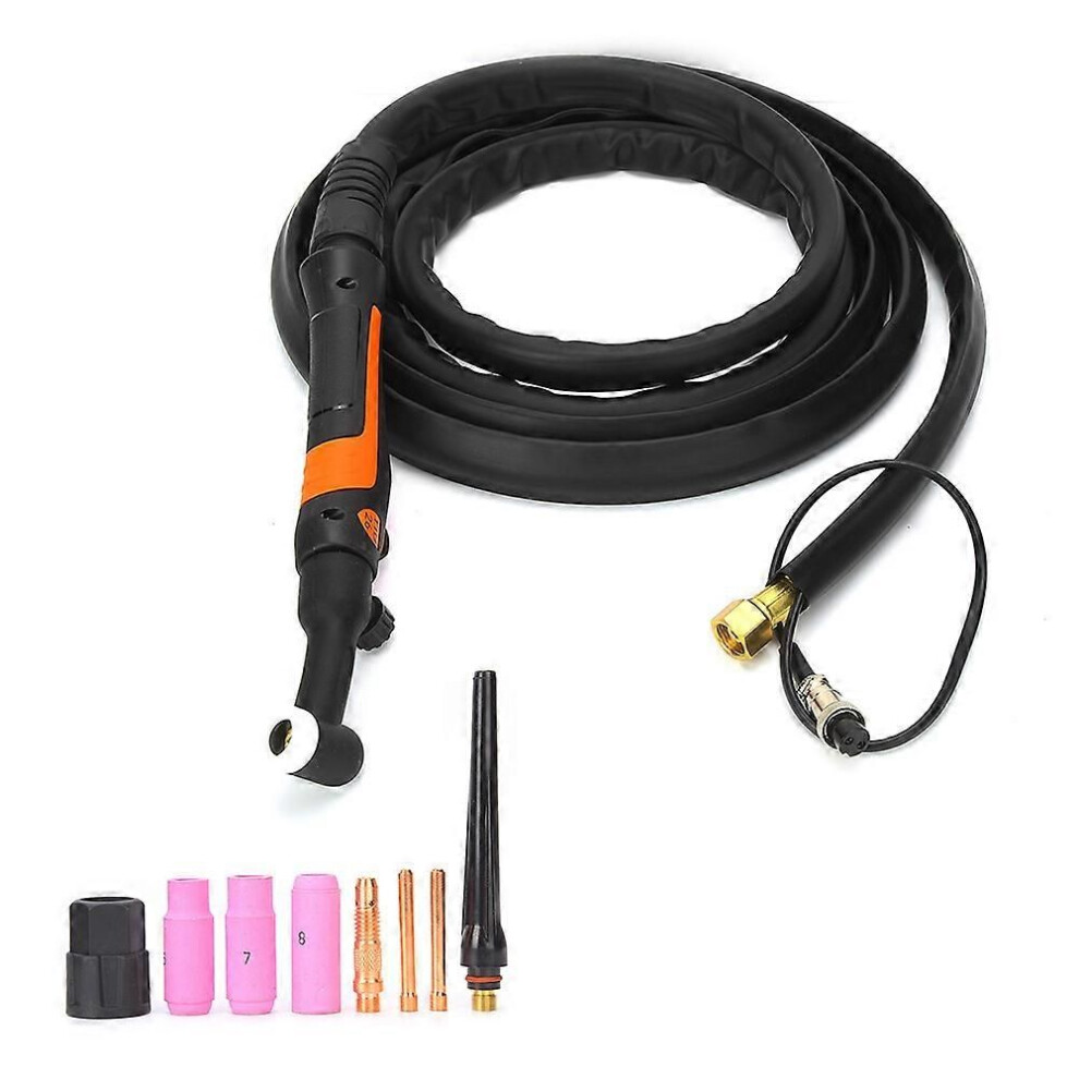 Tig/Wp-26Vf Arc Welding Gun Kit, Flexible Valve Head, Ergonomic Welding Torch With 4M Wire 9152359617345