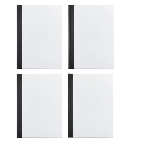 4Pcs Sublimation Blank Notebook A5(215X145mm )100 Sheets Notebook Sublimation Notebook for School Office Supplies
