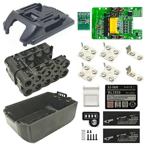 Θήκη μπαταρίας λιθίου BL1830 BMS PCBA, προστατευτικό κάλυμμα φό