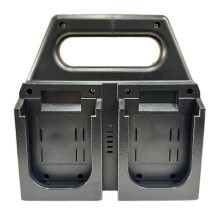 BL1830 Lithium Battery 4 Slots Storage Fixed Bracket Rack Mount Holder for 18V Li-Ion Battery BL1860