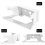 kompatibel för väggmonteringsfäste Router Internet Kit 2