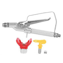 Hochdruck-Airless-Farbspritzgerät, ergonomischer gerader Schaft, Edelstahl G1/4"