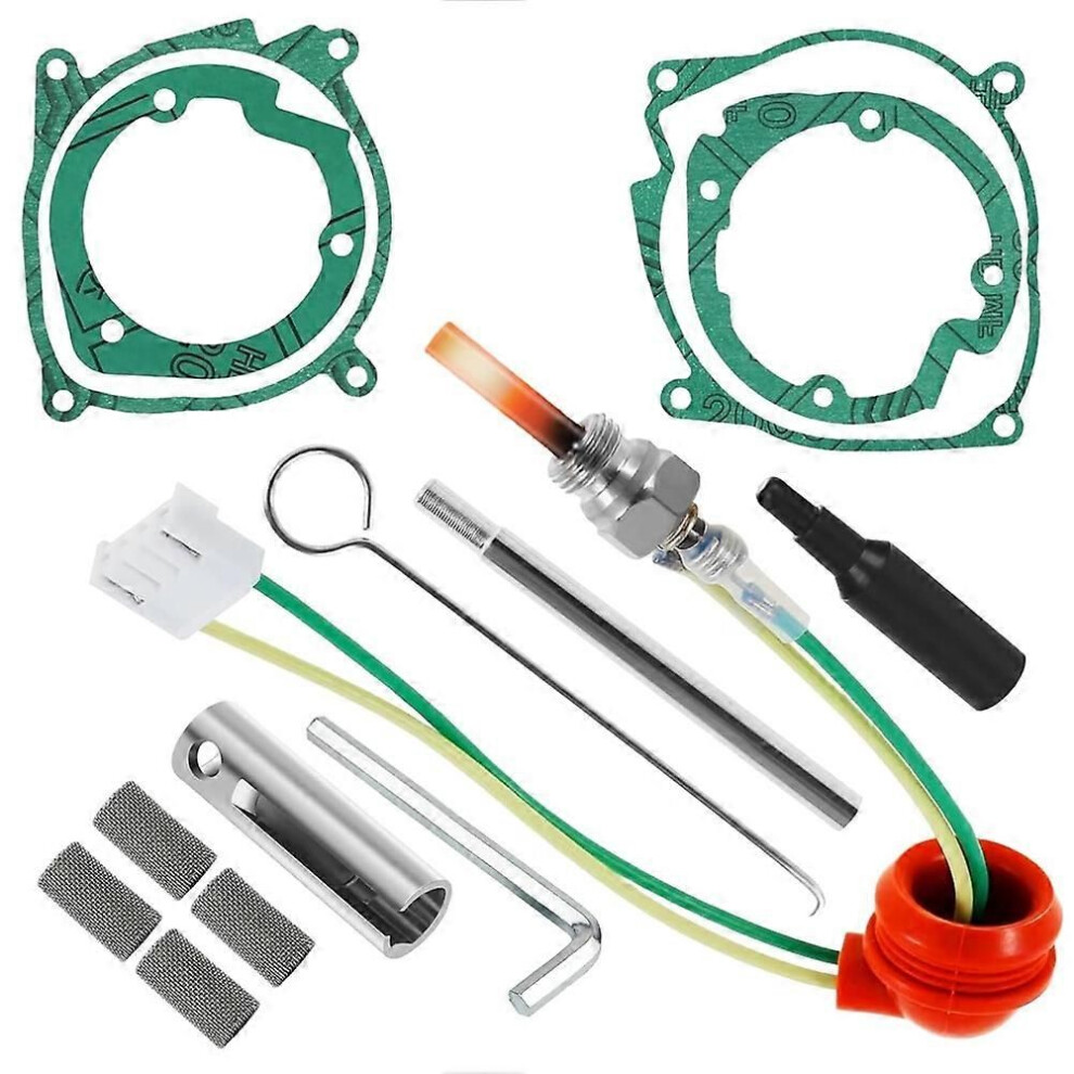 Car Air Diesel Gasket Ceramic Glow Plug Kit For 12V 2Kw 5Kw 8Kw Diesel Heater Parking Heating Ign 9152359608688