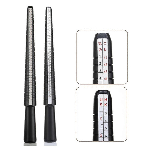 Ring Sizer Measuring Tool Kit, Plastic Ring Mandrel 1