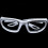 Tears Free Onion Chopping Goggles Glasses Eye Protector Kitchen Gadget Tool White 2