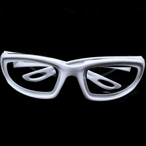 Tears Free Onion Chopping Goggles Glasses Eye Protector Kitchen Gadget Tool White 1