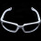 Tears Free Onion Chopping Goggles Glasses Eye Protector Kitchen Gadget Tool White 3