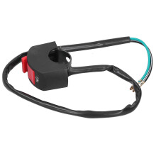 Botón de encendido/apagado para manillar de motocicleta, resistente al agua, compatible con ATV, UTV