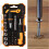 42-piece screwdriver bit set, sockets, cross, star, square, hex, with magnet 1
