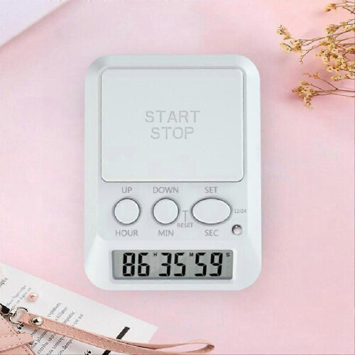 Timer with Light Beep Notification with Light Beep Multi-Function Electronic Timer Clock for Studyi 1