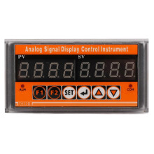 Generador de señal analógica de 0 a 20 mA, 5 W, con pantalla analógica, instrumento de control y relé.