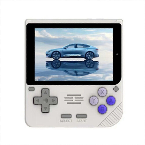 Console di gioco portatile retrò V10 con schermo da 3,5 pollici, gamepad Linux e supporto per emulatori