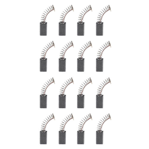 16 τεμάχια ανταλλακτικά ψηκτρών άνθρακα 5 x 8 x 14mm για ηλεκτρικό γωνιακό τροχό