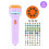 Kids Projector Flashlight Different Animal Patterns Early Educational Science Projector Luminous ToyPurple(8 Patterns) 3