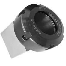 Square Four-Corner Chuck Block ER40 Chuck Bracket Workpiece Fixing Bracket Suitable for CNC Lathe En