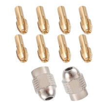 10 stuks messing spantangen compatibel met, vervangende 4485 snelwisselset voor roterende boormachines