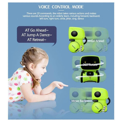 Toy Robot Intelligent Robots Russian Version Voice Touch Control Toys Interactive Educational RC Rob 1