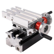 Tavola trasversale metallica scorrevole, corsa massima asse X 50 mm, asse Y 32 mm. Adatta e compatibile