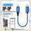 ISOFT IS-003A Lightning to Lightning Cable for Fast Data Transfer & Charging 3