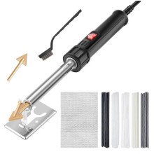 EU Plug,150W Plastic Welding Kit Soldering Iron Welding Repair Tool for DIY Car Bumper Kayak Canoe