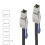MinSAS Cable 4X SFF-8644 to SFF-8644 Cable Multilane Shielded Cage Cable Hard Disk Server Data Sync 3