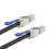 MinSAS Cable 4X SFF-8644 to SFF-8644 Cable Multilane Shielded Cage Cable Hard Disk Server Data Sync 4
