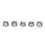 50Pcs Wire Thread Insert M3.5 x 0.6 Threaded Protection Socket Screw Bushing Repair Nut1D 4