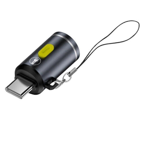 Mini Type C Flashlight Small LED Illumination for Easy Portability LED Torches Camping for Travel U