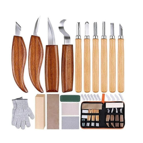 Σετ μαχαιριών ξυλογλυπτικής DIY Ξυλουργικά εργαλεία χειρ