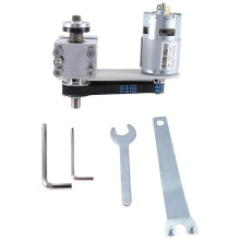 Mini Aluminum Table Saw Lifting Spindle DIY Cutting Polishing Woodworking