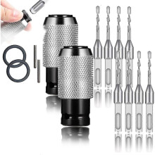 Rotary Hammer Adapter with Impact Drill Bits Set, 4 Sizes Rotary Hammer Adapter, Boost Your Drillin